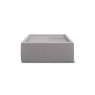 Niki Fabric Modular Square Glass Top Table Niki Fabric Modular Square Glass Top Table