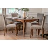 Gallery Direct Highgrove 120-160cm Round Extending Dining Table