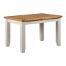 Cotswold Painted Grey Oak Small Ext Dining Table Set + 4 Chairs