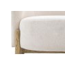 Gallery Direct Tindon Armchair in Natural Fabric Gallery Direct Tindon Armchair in Natural Fabric