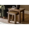 Gallery Direct Hardwick Smoked Oak Nest of Tables Gallery Direct Hardwick Smoked Oak Nest of Tables