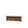 Gallery Direct Hardwick Smoked Oak Hall Bench Gallery Direct Hardwick Smoked Oak Hall Bench