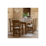 Gallery Direct Hardwick Smoked Oak Ext 160-210cm Dining Table Gallery Direct Hardwick Smoked Oak Ext 160-210cm Dining Table