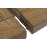 Gallery Direct Hardwick Smoked Oak Round Ext 110-145cm Dining Table Gallery Direct Hardwick Smoked Oak Round Ext 110-145cm Dining Table