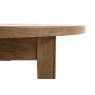 Gallery Direct Hardwick Smoked Oak Round Ext 110-145cm Dining Table Gallery Direct Hardwick Smoked Oak Round Ext 110-145cm Dining Table
