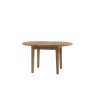 Gallery Direct Hardwick Smoked Oak Round Ext 110-145cm Dining Table Gallery Direct Hardwick Smoked Oak Round Ext 110-145cm Dining Table