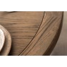 Gallery Direct Hardwick Smoked Oak Round Ext 110-145cm Dining Table Gallery Direct Hardwick Smoked Oak Round Ext 110-145cm Dining Table