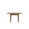 Gallery Direct Hardwick Smoked Oak Round Ext 110-145cm Dining Table Gallery Direct Hardwick Smoked Oak Round Ext 110-145cm Dining Table
