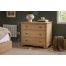 Gallery Direct Malvern Natural Oak 3 Drawer Chest of Drawers Gallery Direct Malvern Natural Oak 3 Drawer Chest of Drawers