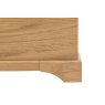 Gallery Direct Malvern Natural Oak Bedframe Gallery Direct Malvern Natural Oak Bedframe
