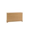 Gallery Direct Malvern Natural Oak 3 Drawer Large Sideboard Gallery Direct Malvern Natural Oak 3 Drawer Large Sideboard