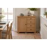 Gallery Direct Malvern Natural Oak 1 Door 4 Drawer Sideboard Gallery Direct Malvern Natural Oak 1 Door 4 Drawer Sideboard