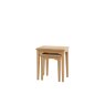 Gallery Direct Malvern Natural Oak Nest Of Tables Gallery Direct Malvern Natural Oak Nest Of Tables