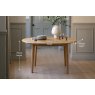 Gallery Direct Malvern Natural Oak Round Extending 100-155cm Dining Table Gallery Direct Malvern Natural Oak Round Extending 100-155cm Dining Table