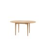 Gallery Direct Malvern Natural Oak Round Extending 100-155cm Dining Table Gallery Direct Malvern Natural Oak Round Extending 100-155cm Dining Table
