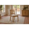 Gallery Direct Malvern Natural Oak Dining Chairs (Pair)