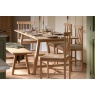 Gallery Direct Eton Natural Ext 160-200cm Trestle Dining Table Gallery Direct Eton Natural Ext 160-200cm Trestle Dining Table