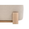 Gallery Direct Husby Footstool in Willow Dusty Gallery Direct Husby Footstool in Willow Dusty