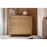 Gallery Direct Bibury Oak 3 Drawer Chest Of Drawers