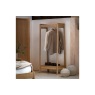 Gallery Direct Bibury Oak Open Wardrobe Gallery Direct Bibury Oak Open Wardrobe