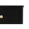 Gallery Direct Acton Black 2 Drawer Bedside Table Gallery Direct Acton Black 2 Drawer Bedside Table