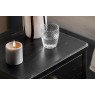 Gallery Direct Acton Black 2 Drawer Bedside Table Gallery Direct Acton Black 2 Drawer Bedside Table