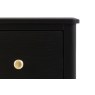 Gallery Direct Acton Black 3 Drawer Chest of Drawers Gallery Direct Acton Black 3 Drawer Chest of Drawers