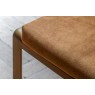 Gallery Direct Fabien Footstool in Ochre Soft Fabric Gallery Direct Fabien Footstool in Ochre Soft Fabric