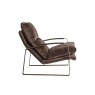 Gallery Direct Fabien Lounger Chair in Mineral Soft Fabric Gallery Direct Fabien Lounger Chair in Mineral Soft Fabric