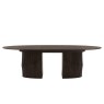 Gallery Direct Onda Walnut Ext 200-250cm Oval Dining Table Gallery Direct Onda Walnut Ext 200-250cm Oval Dining Table