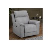 Blaine Electric Recliner Chair in Greige Fabric Blaine Electric Recliner Chair in Greige Fabric