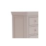 Mabel Wooden 7 Drawer Chest in Painted Taupe Finish