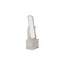 Mabel Wooden Cheval Mirror in Painted Taupe Finish Mabel Wooden Cheval Mirror in Painted Taupe Finish