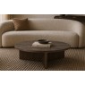 California Dark Oak Large Round Coffee Table California Dark Oak Large Round Coffee Table