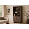 California Dark Oak Display Cabinet