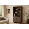 California Dark Oak Display Cabinet