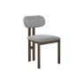 California Dark Oak Armless Dining Chair (Pair)