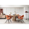 Nixon Reclaimed Wood 135-185cm Round Extending Dining Table Nixon Reclaimed Wood 135-185cm Round Extending Dining Table