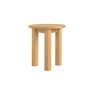 Como Oak Round Side Table Como Oak Round Side Table