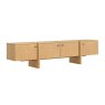 Como Oak 210cm Wide TV Unit Como Oak 210cm Wide TV Unit