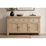 Normandy White Wash Large Sideboard Normandy White Wash Large Sideboard
