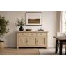 Normandy White Wash Large Sideboard Normandy White Wash Large Sideboard