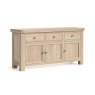 Normandy White Wash Large Sideboard Normandy White Wash Large Sideboard