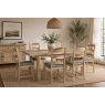 Normandy White Wash Large Ext 200-245cm Dining Table