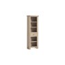 Normandy White Wash Slim Bookcase Normandy White Wash Slim Bookcase
