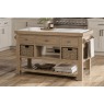 Normandy White Wash Large Kitchen Island Normandy White Wash Large Kitchen Island