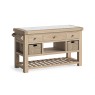 Normandy White Wash Large Kitchen Island Normandy White Wash Large Kitchen Island