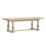 Normandy White Wash Large Ext 200-245cm Trestle Dining Table Normandy White Wash Large Ext 200-245cm Trestle Dining Table