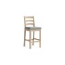 Normandy White Wash Bar Stool Normandy White Wash Bar Stool