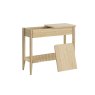 Sicily Oak Storage Sofa Side Table